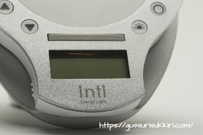 inti4のボタンと液晶画面